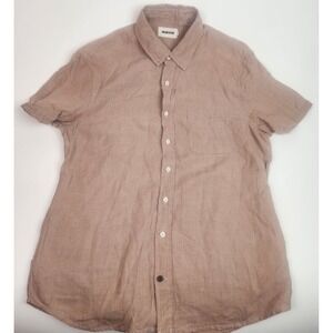 Taylor Stitch Mens‎ Short Sleeve Button Up Casual Shirt Size M